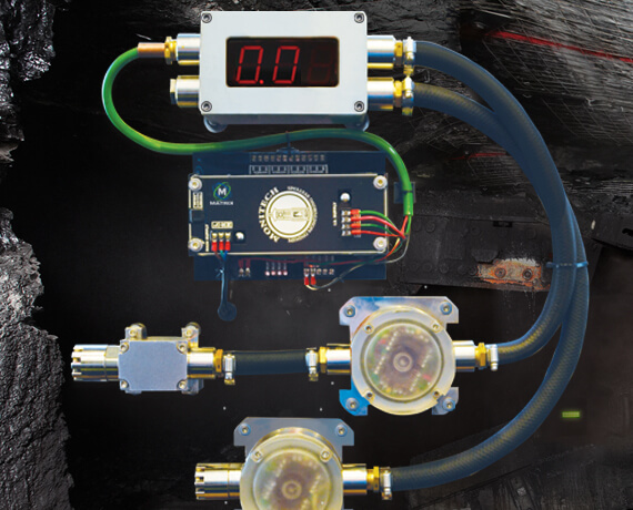 Methane Monitor Machine Mounted, M5